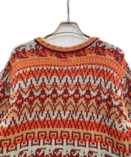 RAffa MOLINA（ラファモリーナ）Raffa Molina (ラファモリーナ) TOMORROW LAND (トゥモローランド) アルパカ クルーネックプルオーバー ブラウン サイズ:Ｌの古着・服飾アイテム