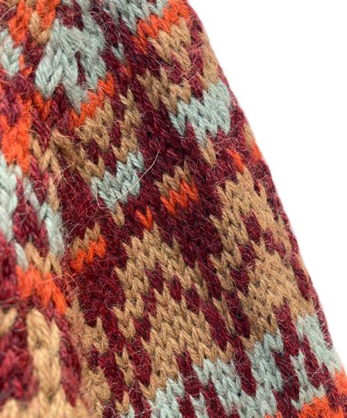 RAffa MOLINA（ラファモリーナ）Raffa Molina (ラファモリーナ) TOMORROW LAND (トゥモローランド) アルパカ クルーネックプルオーバー ブラウン サイズ:Ｌの古着・服飾アイテム