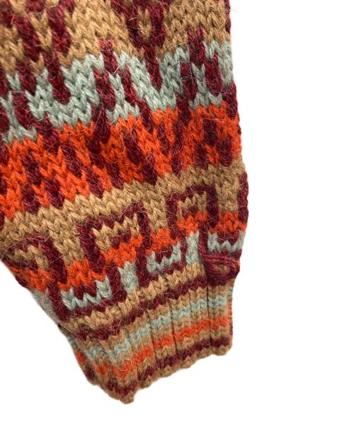 RAffa MOLINA（ラファモリーナ）Raffa Molina (ラファモリーナ) TOMORROW LAND (トゥモローランド) アルパカ クルーネックプルオーバー ブラウン サイズ:Ｌの古着・服飾アイテム