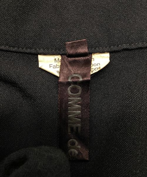 COMME des GARCONS（コムデギャルソン）COMME des GARCONS (コムデギャルソン) COMME des GARCONS 製品染加工プリーツワンピース ブラック サイズ:XSの古着・服飾アイテム