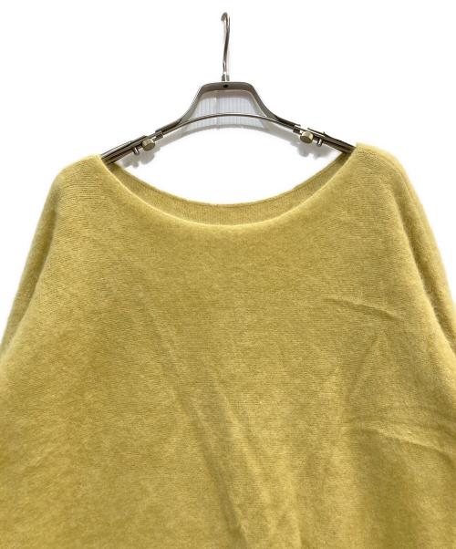 Plage（プラージュ）Plage (プラージュ) Fur ドルマン プルオーバー イエロー サイズ:FREEの古着・服飾アイテム