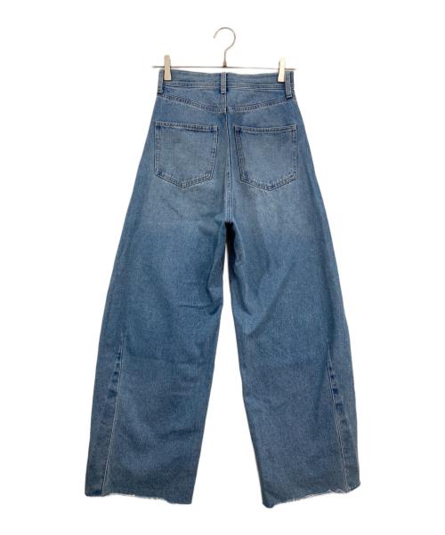 Q.anos（キュアノス）Q.anos (キュアノス) ブルージュデニム インディゴ サイズ:SIZE 0の古着・服飾アイテム