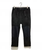 bettakuベッタク）の古着「メルトンフリースハンティングパンツ/イージーパンツ」｜ブラック