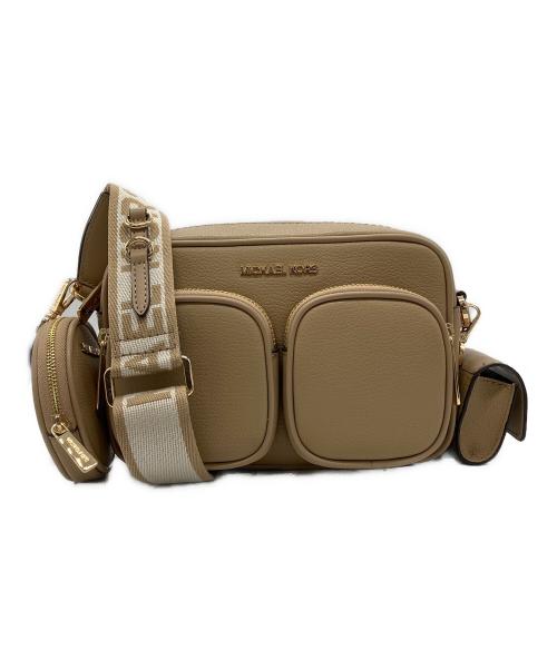 MICHAEL KORS（マイケル・コース）MICHAEL KORS (マイケル・コース) JET SET ITEM　ショルダーバッグ ベージュの古着・服飾アイテム
