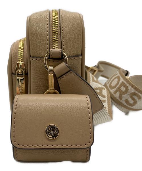 MICHAEL KORS（マイケル・コース）MICHAEL KORS (マイケル・コース) JET SET ITEM　ショルダーバッグ ベージュの古着・服飾アイテム