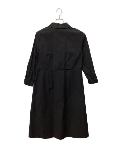 MARGARET HOWELL（マーガレットハウエル）MARGARET HOWELL (マーガレットハウエル) COTTON TWILL ワンピース ブラック サイズ:2の古着・服飾アイテム