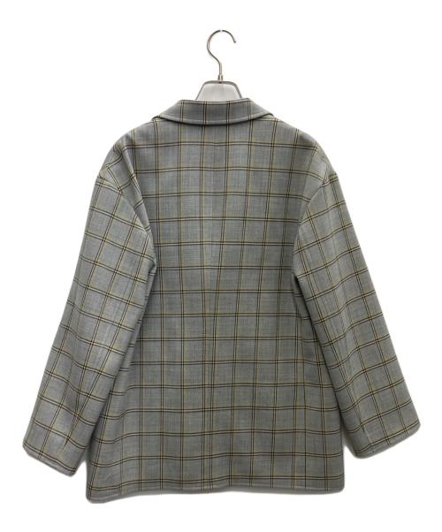 GALERIE VIE（ギャルリーヴィー）GALERIE VIE (ギャルリーヴィー) スポンジウールテーラードジャケット グレー サイズ:SIZEFREEの古着・服飾アイテム