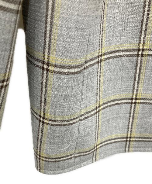 GALERIE VIE（ギャルリーヴィー）GALERIE VIE (ギャルリーヴィー) スポンジウールテーラードジャケット グレー サイズ:SIZEFREEの古着・服飾アイテム