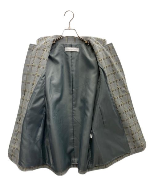 GALERIE VIE（ギャルリーヴィー）GALERIE VIE (ギャルリーヴィー) スポンジウールテーラードジャケット グレー サイズ:SIZEFREEの古着・服飾アイテム