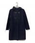 Paul Smith BLACK（ポールスミスブラック）の古着「ダッフルコート」｜ネイビー