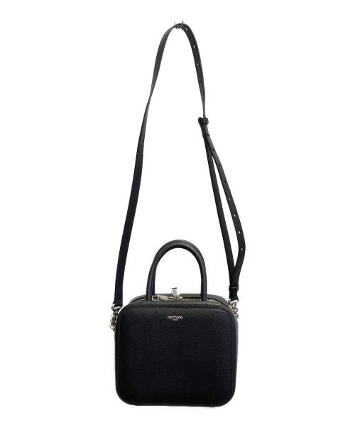 michino（ミチノ）michino (ミチノ) 2WAYショルダーバッグ ブラックの古着・服飾アイテム