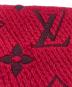 LOUIS VUITTON (ルイ ヴィトン) モノグラムマフラー レッド：25000円