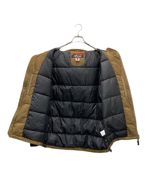 NANGA（ナンガ）NANGA (ナンガ) Orange (オレンジ) AURORA-TEXダウンジャケット ブラウン サイズ:Lの古着・服飾アイテム