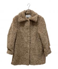 BABYLONE（バビロン）の古着「プードルミドルコート」｜ブラウン