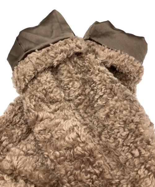 BABYLONE（バビロン）BABYLONE (バビロン) プードルミドルコート ブラウン サイズ:Fの古着・服飾アイテム