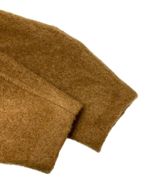 CLANE（クラネ）CLANE (クラネ) SHORT SHAGGY COCOON OVER COAT ブラウンの古着・服飾アイテム