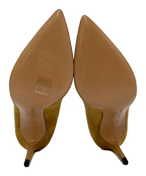 Acne studios（アクネ ストゥディオス）ACNE STUDIOS (アクネ ストゥディオス) スウェードパンプス　ハイヒールパンプス　セレモニー マスタード サイズ:37 1/2の古着・服飾アイテム