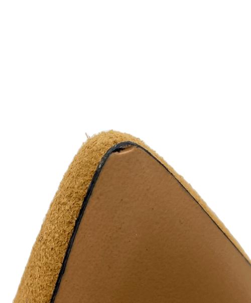 Acne studios（アクネ ストゥディオス）ACNE STUDIOS (アクネ ストゥディオス) スウェードパンプス　ハイヒールパンプス　セレモニー マスタード サイズ:37 1/2の古着・服飾アイテム