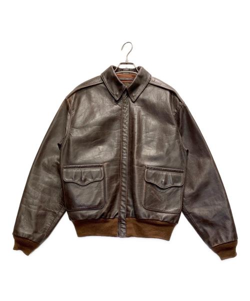 Eastman Leather Clothing（イーストマン レザー クロージング）Eastman Leather Clothing (イーストマン レザー クロージング) TYPE A-2 フライトジャケット ブラウン サイズ:42の古着・服飾アイテム