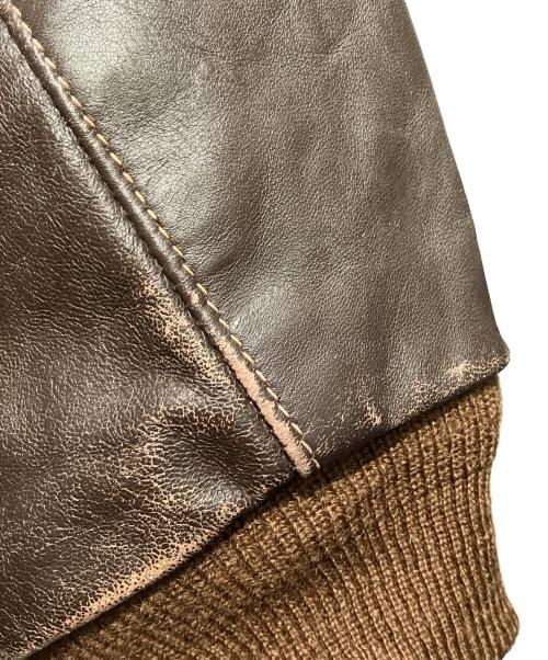 Eastman Leather Clothing（イーストマン レザー クロージング）Eastman Leather Clothing (イーストマン レザー クロージング) TYPE A-2 フライトジャケット ブラウン サイズ:42の古着・服飾アイテム