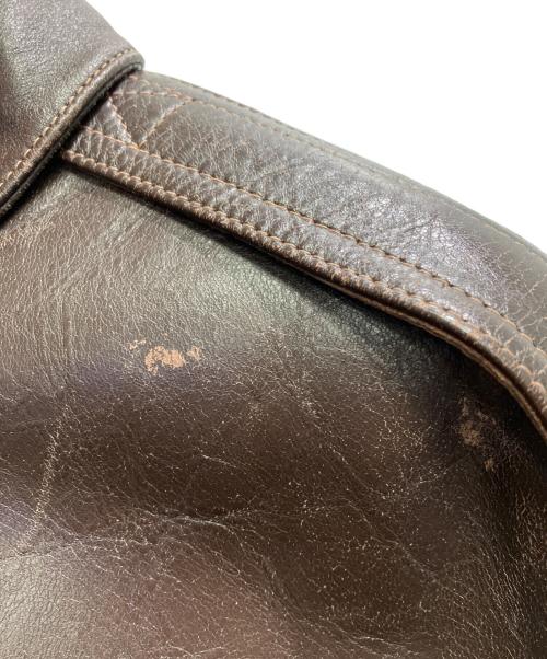 Eastman Leather Clothing（イーストマン レザー クロージング）Eastman Leather Clothing (イーストマン レザー クロージング) TYPE A-2 フライトジャケット ブラウン サイズ:42の古着・服飾アイテム