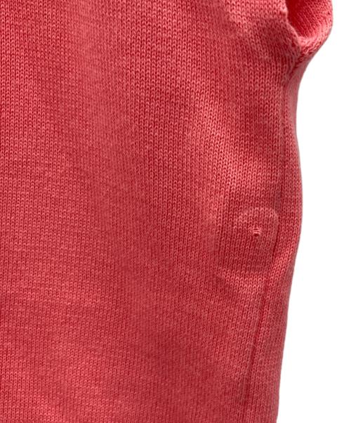 CYCLAS（シクラス）CYCLAS (シクラス) コットンノースリーブニット ピンク サイズ:SIZE34の古着・服飾アイテム