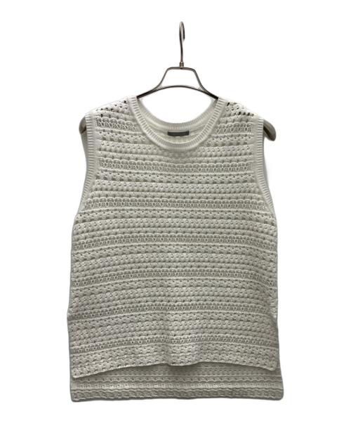 theory luxe（セオリーリュクス）theory luxe (セオリーリュクス) ノースリーブニット ホワイト サイズ:SIZE40の古着・服飾アイテム