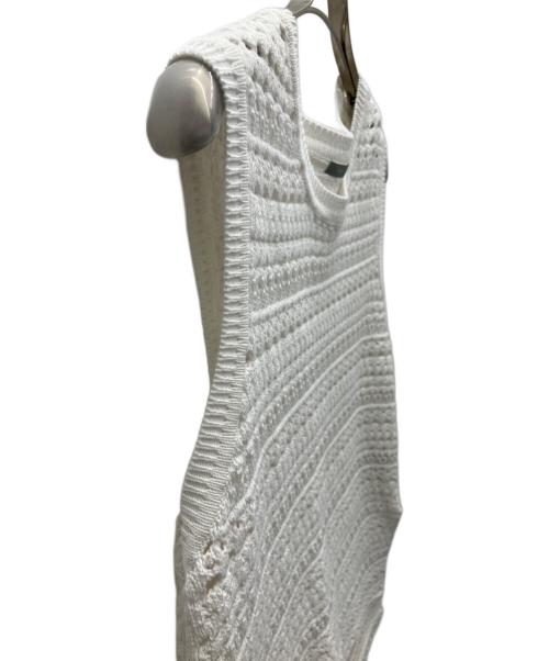 theory luxe（セオリーリュクス）theory luxe (セオリーリュクス) ノースリーブニット ホワイト サイズ:SIZE40の古着・服飾アイテム