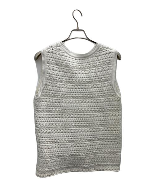 theory luxe（セオリーリュクス）theory luxe (セオリーリュクス) ノースリーブニット ホワイト サイズ:SIZE40の古着・服飾アイテム