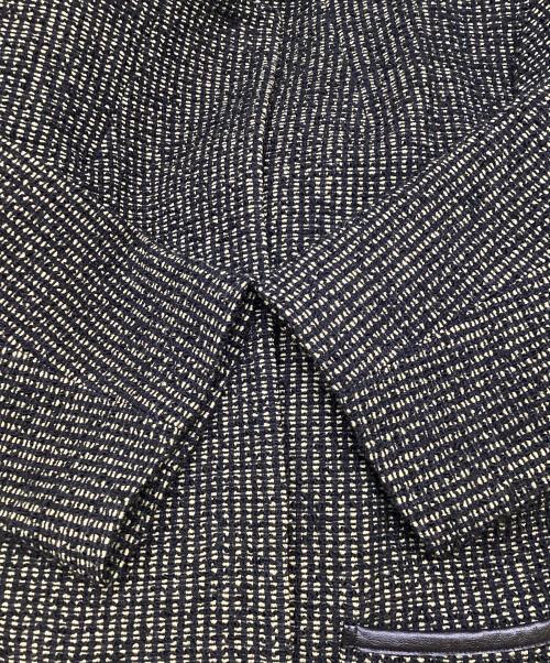 IENA（イエナ）IENA (イエナ) リングツイード ボトルネックコート ブラック サイズ:36の古着・服飾アイテム