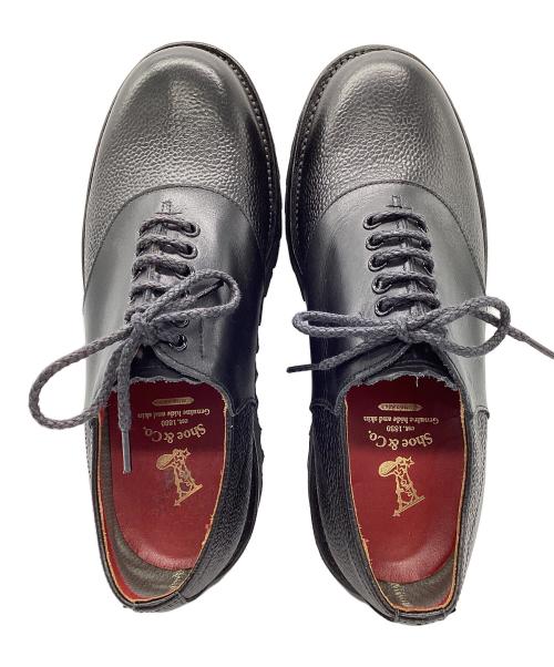 REGAL Shoe & Co.（リーガル シュー＆カンパニー）REGAL Shoe & Co. (リーガル シュー＆カンパニー) サドルシューズ ブラック サイズ:24の古着・服飾アイテム