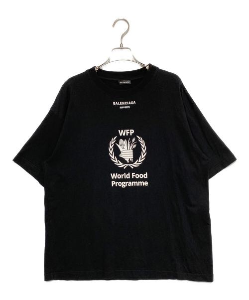 BALENCIAGA（バレンシアガ）BALENCIAGA (バレンシアガ) WFPプリントTシャツ ブラック サイズ:Sの古着・服飾アイテム