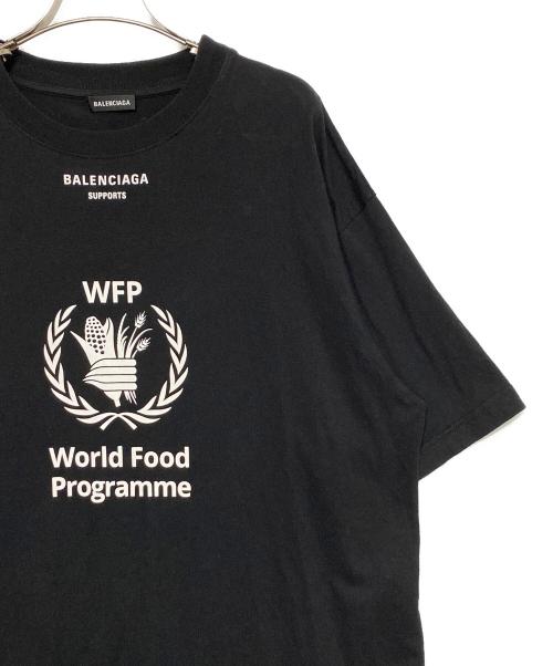 BALENCIAGA（バレンシアガ）BALENCIAGA (バレンシアガ) WFPプリントTシャツ ブラック サイズ:Sの古着・服飾アイテム