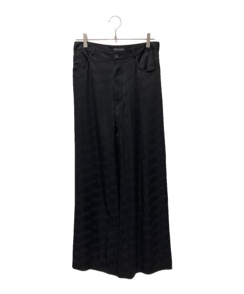 BALENCIAGA（バレンシアガ）BALENCIAGA (バレンシアガ) BB Monogram Low Waist Fluid Pants ブラック サイズ:38の古着・服飾アイテム