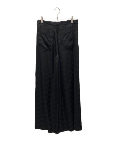 BALENCIAGA（バレンシアガ）BALENCIAGA (バレンシアガ) BB Monogram Low Waist Fluid Pants ブラック サイズ:38の古着・服飾アイテム