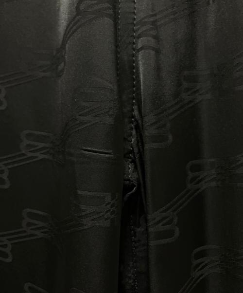 BALENCIAGA（バレンシアガ）BALENCIAGA (バレンシアガ) BB Monogram Low Waist Fluid Pants ブラック サイズ:38の古着・服飾アイテム