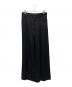 BALENCIAGA（バレンシアガ）の古着「BB Monogram Low Waist Fluid Pants」｜ブラック