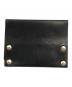 JIL SANDER (ジルサンダー) FOLDED CARD HOLDER STUDS ブラック：14000円