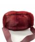 中古・古着 WEEKEND Max Mara (ウィークエンド マックスマーラ) PASTICCINO BAG MINK FUR MEDIUM レッド：22000円
