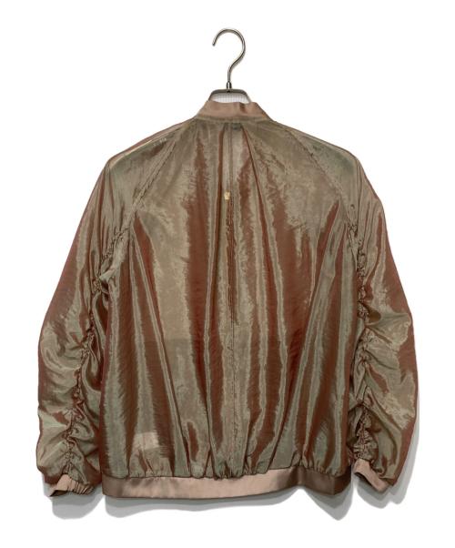 Soffitto（ソフィット）Soffitto (ソフィット) シアー袖ギャザーブルゾン オリーブ サイズ:-の古着・服飾アイテム