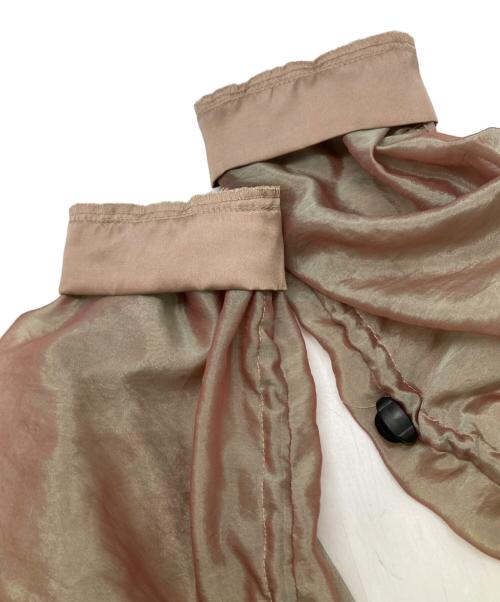 Soffitto（ソフィット）Soffitto (ソフィット) シアー袖ギャザーブルゾン オリーブ サイズ:-の古着・服飾アイテム