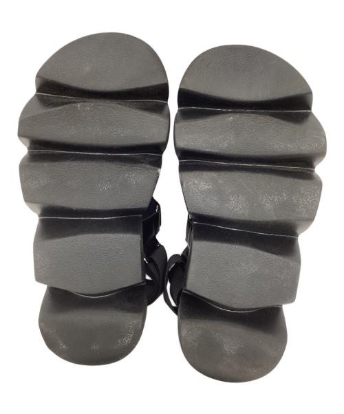 MANA（マナ）MANA (マナ) カラーベルクロサンダル ブラック サイズ:23の古着・服飾アイテム