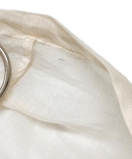 MICALLE MICALLE（ミカーレミカーレ）MICALLE MICALLE (ミカーレミカーレ) シアーフードロングコート アイボリー サイズ:-の古着・服飾アイテム