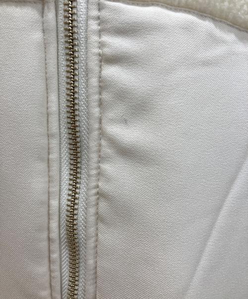 A + TOKYO（エープラス トウキョウ）A + TOKYO (エープラス トウキョウ) オーバーサイズボアフリースブルゾン ホワイト サイズ:1の古着・服飾アイテム