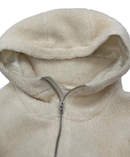 A + TOKYO（エープラス トウキョウ）A + TOKYO (エープラス トウキョウ) オーバーサイズボアフリースブルゾン ホワイト サイズ:1の古着・服飾アイテム