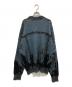 DIESEL (ディーゼル) Gジャン柄 モヘアニット ブルー サイズ:L：12000円