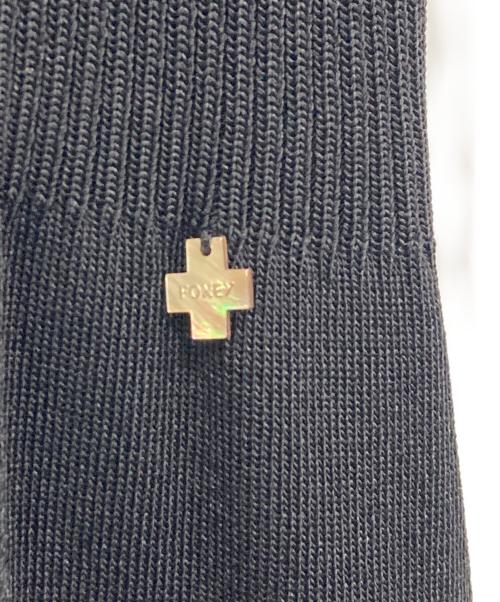 FOXEY NEWYORK（フォクシーニューヨーク）FOXEY NEWYORK (フォクシーニューヨーク) ニットワンピース ブラック サイズ:38の古着・服飾アイテム