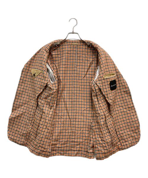 sartorio（サルトリオ）SARTORIO (サルトリオ) ウールカシミヤテーラードジャケット オレンジ サイズ:46の古着・服飾アイテム