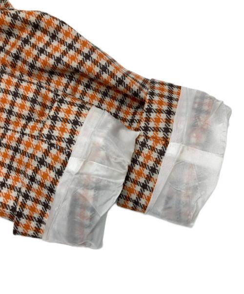 sartorio（サルトリオ）SARTORIO (サルトリオ) ウールカシミヤテーラードジャケット オレンジ サイズ:46の古着・服飾アイテム