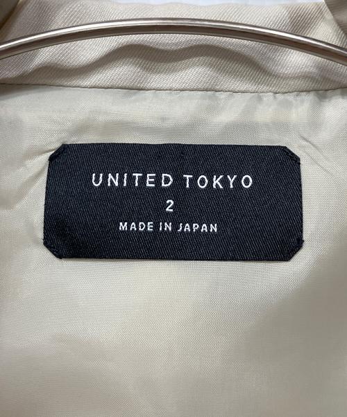 UNITED TOKYO（ユナイテッドトーキョー）UNITED TOKYO (ユナイテッドトーキョー) ヴィンドベストワンピース ベージュ サイズ:2の古着・服飾アイテム